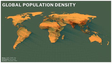 Population density .